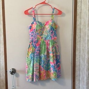Lily Pulitzer Dress with pockets Size 0